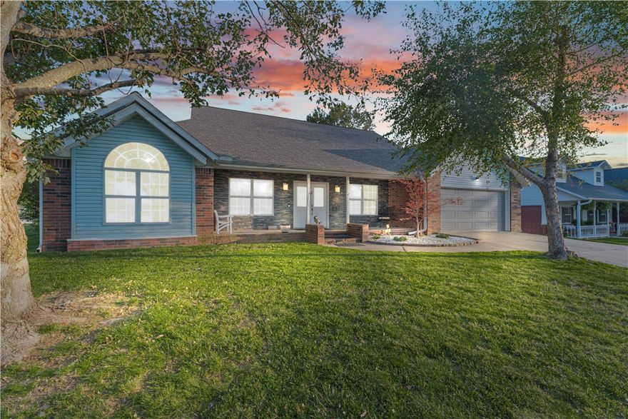 Experience elevated living in this beautifully upgraded 4-bedroom, 3-bath home, thoughtfully designed for both comfort and functionality. Perfectly suited for large families or those who love to entertain, this residence features a dedicated office—ideal for remote work or study and a versatile dining area that can easily transform into a spacious pantry, complete with hookups for a second oven and kitchen sink.
The gourmet kitchen is a true showstopper, boasting custom cabinetry and matching granite countertops, providing both style and durability. Enjoy the convenience of a laundry room inside the home, plus additional washer and dryer hookups in the oversized garage—perfect for busy households. Step outside to your private, pergola-covered patio, an inviting space for year-round outdoor gatherings. Every detail has been considered, from the high-end finishes to the ample storage and thoughtful layout. Don’t miss your chance to own this exceptional property with premium upgrades and flexible living spaces.