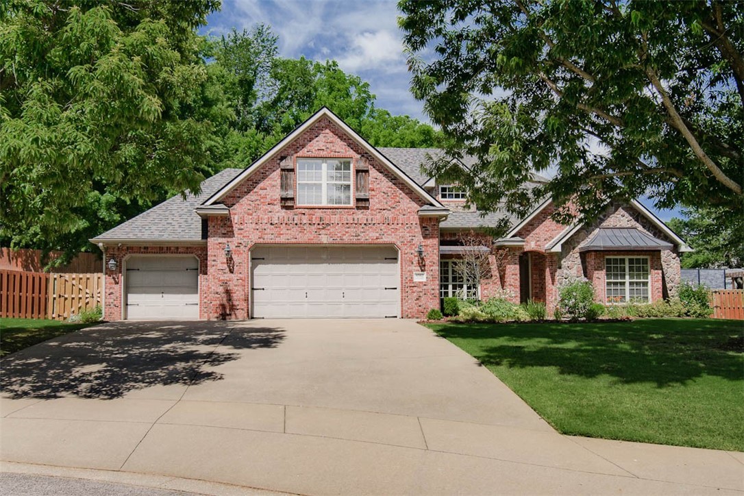Two-story, one-owner home located in a cul-de-sac. Home features 4 bedrooms, study, formal dining, large breakfast area, incredible, spacious kitchen, with large island, double ovens, cooktop plumbed for gas, pantry,desk/area, fenced yard,covered patio, three car garage, tons of attic space, new carpet June 2025, HVAC units within past few years, roof 2 years with high quality shingles conv. to I49, airport, medical, schools, parks, trails and more