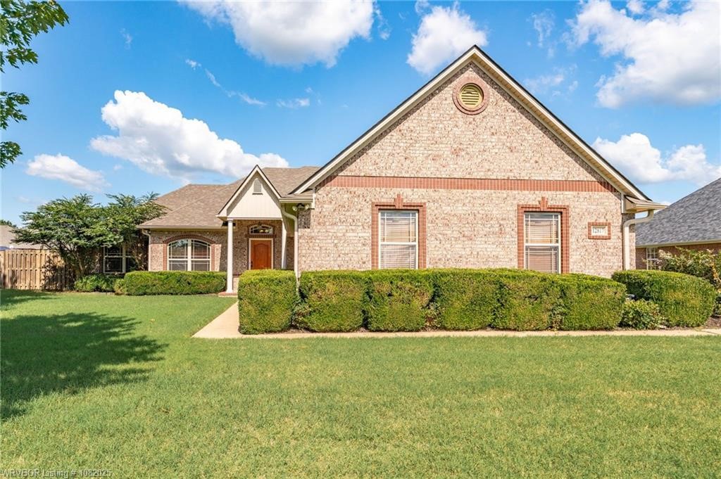 Looking for a 4-Bedroom home in the Greenwood School District on the edge of town? This one is a must see! This well maintained home offers several recent big-ticket updates, including new roof, gutters, water heater, air conditioning unit, primary shower and carpet-giving you peace of mind and added value. The backyard is built for both relaxation and entertaining, with a partially covered patio showcasing a beautiful decorative stained concrete finish(TV and mount on patio will convey). The home is located in the prestigious Blackstone Ranch at Rye Hill where seldom you find a home on the market. Don't miss your chance-schedule your showing today!