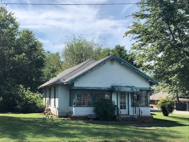 Great investment opportunity with many options! Lots of work to do, and has been partially gutted. House has new roof and has started to be worked on inside if you wanted project for yourself or rental. Zoned R-3 and with .40 of an acre has lots of room to do multifamily options.