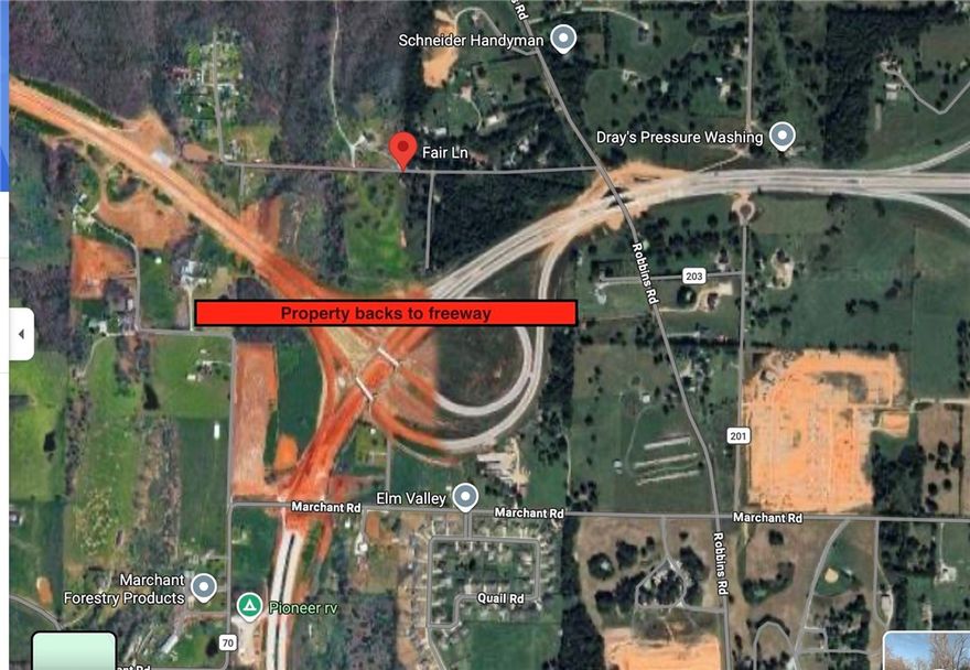 Four clear acres in Prime Springdale location. This  ready-to-build property backs to the new freeway and sits just a short drive from the airport, with plenty of open space and great visibility,the possibilities are endless.