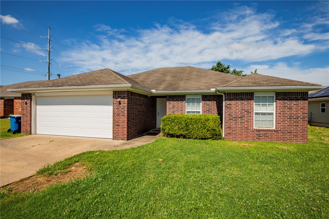 This well-maintained home features several recent updates for added peace of mind. A sturdy fence was installed after purchase, ensuring privacy and security. A French drain was added to the left side of the property in 2022, effectively preventing water intrusion during storms. The carpet was also replaced in 2022, providing a fresh look and feel.
Located within the Bentonville School District, this property is ideal for first-time homebuyers or as an investment opportunity.
