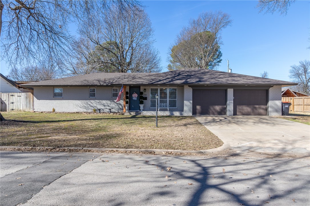 Adorable ranch style home that's been tastefully remodeled with updates inside & out. The large backyard is summer ready featuring a covered patio, above ground pool with deck, and a beautiful shade tree. Both sheds convey providing great options for additional storage or separate work space. The floorplan provides an open concept living area with plenty of room for entertaining, plus you'll love the walk-in pantry and oversized laundry area. Generously sized bedrooms and well appointed bathrooms make this charming home a must-see. New roof 2020 and new hot water heater 2022. Kitchen refrigerator to convey with acceptable offer. This home is turnkey and ready for the next family to fall in love. Come see it today!
