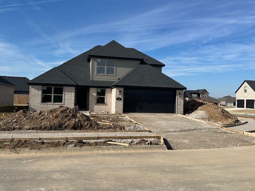 Welcome to this stunning two-story house, featuring 4 spacious bedrooms and 3 modern bathrooms. As you enter through the front door, you will be greeted by a spacious living room, perfect for relaxing and spending time with loved ones. The living room flows seamlessly into the elegant dining room.
The kitchen is fully equipped with modern appliances and ample counter space.
The primary bedroom is located on the main level, featuring a spacious en-suite bathroom with a walk-in shower and ample storage. The other two bedrooms on the main level share a full bathroom. The second floor features two additional bedrooms, each with plenty of natural light and space. These two bedrooms share a full bathroom located on the same floor.
The house also features a beautiful patio and porch, perfect for enjoying the outdoors while staying protected from the elements. The garage is spacious enough for a car and additional storage, providing ample space for all your storage needs.