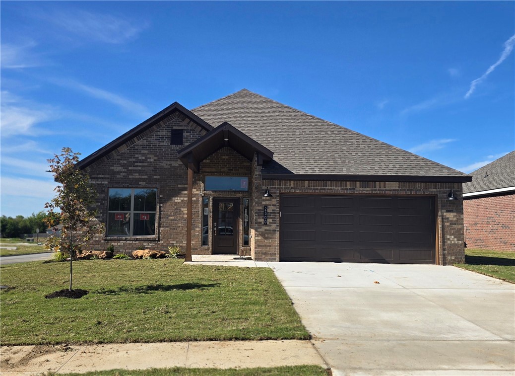 Welcome to Heritage Ranch, Phase 4! This new construction home features 4 spacious bedrooms, 2 bathrooms, and an open kitchen seamlessly flowing into the dining and living areas with a fireplace. Enjoy stylish finishes and amenities, including brick and hardie siding, cedar shutters, full guttering, LED disk lighting with fan and light kits in all bedrooms, a spacious kitchen island with pendant lights, 3cm quartz countertops, a smart thermostat, fireplace, built-in shelves, a Frigidaire Gallery appliance package, and more! This home combines style, comfort, and the convenience of nearby schools, shopping, and other amenities.