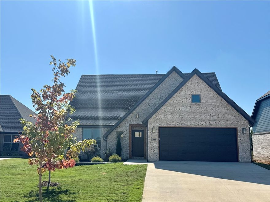 North facing new construction home in Woodlands Crossing! 2 bedrooms downstairs and 2 bedrooms upstairs. Several of the features in this home include an upgraded 3 cm quartz counters throughout, upgraded tile backsplash, a designer brick fireplace, 4 disk lights in all of the bedrooms. Other amenities include custom cabinets with soft close hinges, stainless steel appliances with a designer gas range vented to the exterior, tall ceiling, low-e windows, designer lighting, luxury vinyl plank flooring, low-e windows, 2" faux wood blinds, full privacy fence with two walk gates, full gutters with downspouts, irrigation system in the front and back w/ an exterior control, lots of trees and more! Preferred lenders are paying up to $5,000 toward closing costs, prepaids, or discount points. Buyer cannot pick from remaining selections and no changes can be made to the property