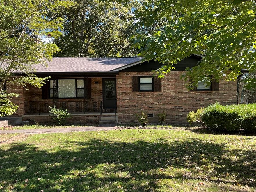 Escape reality in this quiet Fisherman’s Oasis getaway fully remodeled inside. Curl up to the wood burning fireplace and enjoy a movie as you observe the native wildlife outside   All new flooring, carpet, LVP and Tile, 2” Blinds throughout, new HVAC, programmable thermostat, new water heater, new paint , ALL new lighting and plumbing fixtures. Garage will house a 21’ bass boat with break away tongue. 5. Minutes from trout fishing and 5 minutes to the boat ramp to bass fish. The sunroom is 20 x 20 surrounded by floor to ceiling windows to allow nature in . 3 bedrooms and 2 baths home. Lose yourself in the quiet atmosphere and relax.