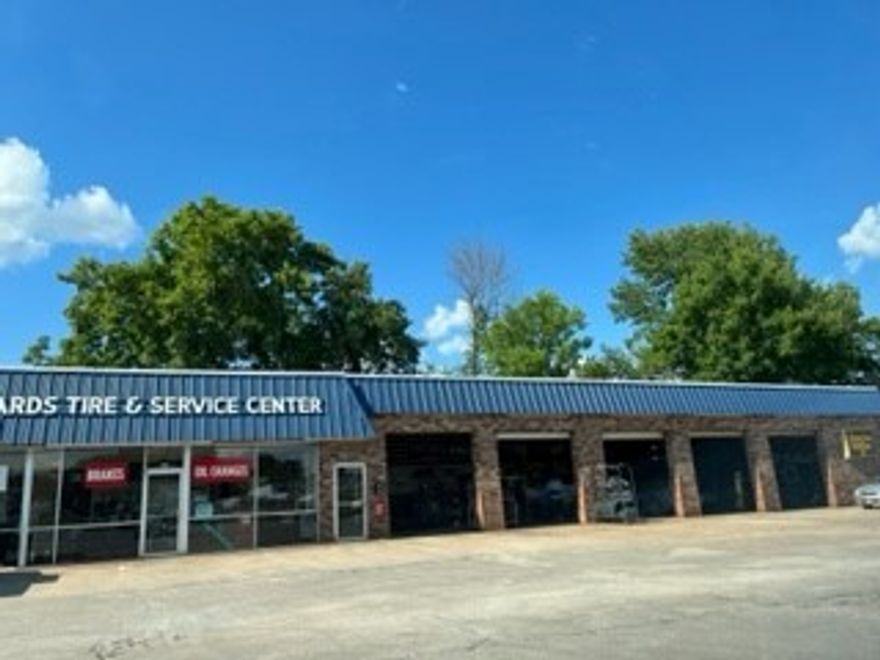 Great location on US 412 in beautiful Siloam Springs.  The property sale does not include business assets/inventory.  Building is +/- 5650 sq. ft. with five service bays plus an additional door on east side.  Property features a showroom, offices, three bathrooms, garage plus additional storage in service area.  Property is zoned C-2.  Please do not approach employees regarding the sale of the property.
