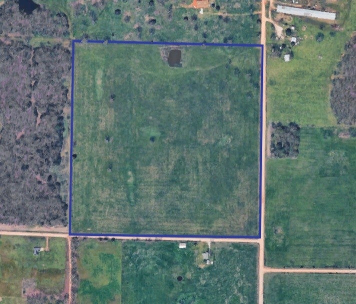 Map / location featuring property boundaries highlighted
