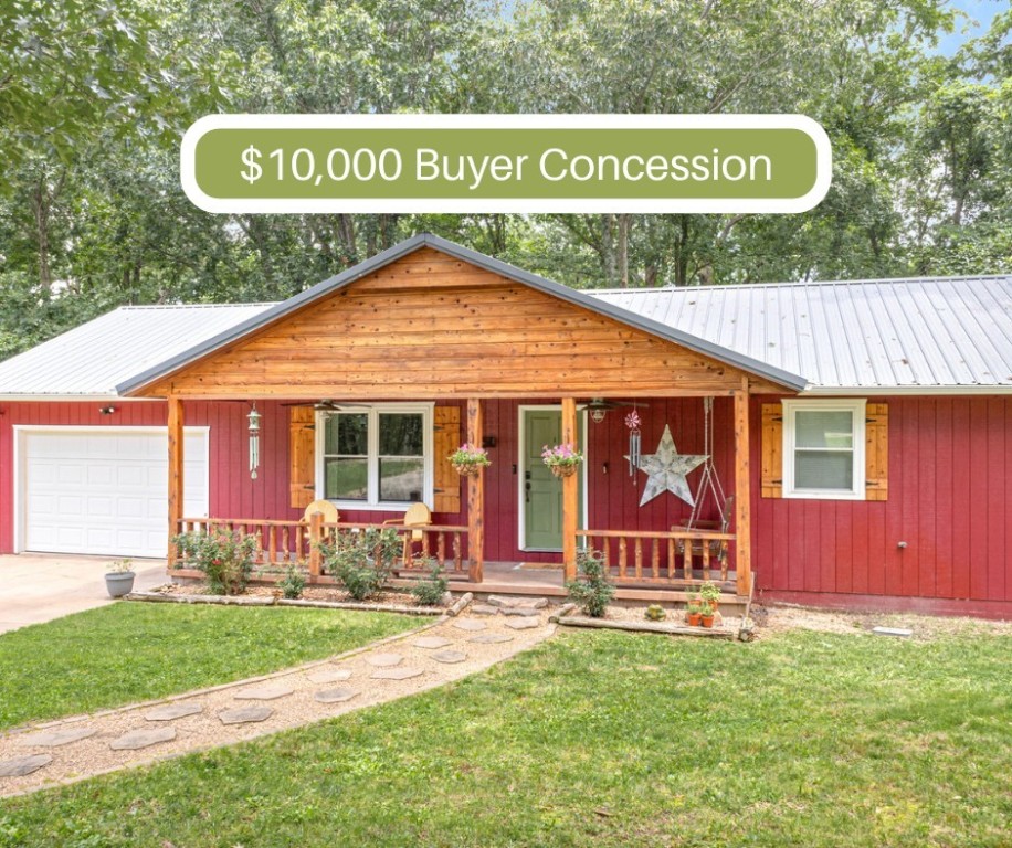 ***$10,000 Buyer Concession! TWO HOMES on over 11 acres in the heart of NWA! This peaceful, beautiful hobby farm sits on the boarder of Pea Ridge and Bella Vista, bikeable to the north Back 40 Mountain Bike Trail and less than 12 miles to downtown Bentonville! With minimal building restrictions, the development opportunity on this acreage is endless! Main home is fully upgraded offering 3B / 2.5B, NO carpet, oversized laundry/pantry/mud room, large downstairs bonus/rec room and plenty of outdoor relaxation and entertainment options with a covered front porch, covered back deck and patio. Guest Home is 500+sf of open floor plan studio space with private full bathroom, laundry, walk in closet and garage. Approximately 2+/- acres fenced for livestock. Recent upgrades: Well pump, control box and pressure tank replaced 2022. Guest home roof replaced 2022. Main home renovations 2021. Main home windows new in 2019.