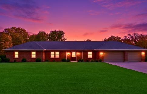 Multi-generational living in this custom-built, fully ADA-compliant home in a peaceful neighborhood. Offering 5+ bedrooms,4.5 baths with 4 oversized attached garages. The spacious kitchen is a dream with an abundance of cabinetry, pull-out drawers, lazy Susans, and two appliance cabinets to keep your countertops clutter-free plus a large island. A separate apartment offers options for in-law quarters, a suite for guests, or college student retreat. The primary closet is partially cedar-lined for a touch of rustic elegance. Enjoy the no-maintenance tech deck. Central vac for both levels and an elevator. Basement features ABUNDANT storage, plenty of flex space for a multitude of uses, and a safe room with two concrete walls for added peace of mind. Walk-out basement opens to a large patio for outdoor entertaining. The 4th car heated and cooled garage provides possibilities for shop, boat storage, or a workshop. New roof 2024. Two new heat and air units 2022.