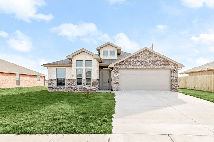 Discover refined living in this 1,763 sq. ft. home, built in 2021 with a focus on style and sophistication.  The open floor plan features soaring ceilings, designer finishes, and sun-filled spaces that flow seamlessly from the modern kitchen to the spacious living and dining areas. The primary suite is a retreat of its own, offering a spa-inspired bath and walk-in closet. Two additional bedrooms provide versatility for guests, a private office, or a creative space. Enjoy a private back porch perfect for relaxing or entertaining. Conveniently located near schools, shopping, and all that Siloam Springs has to offer!