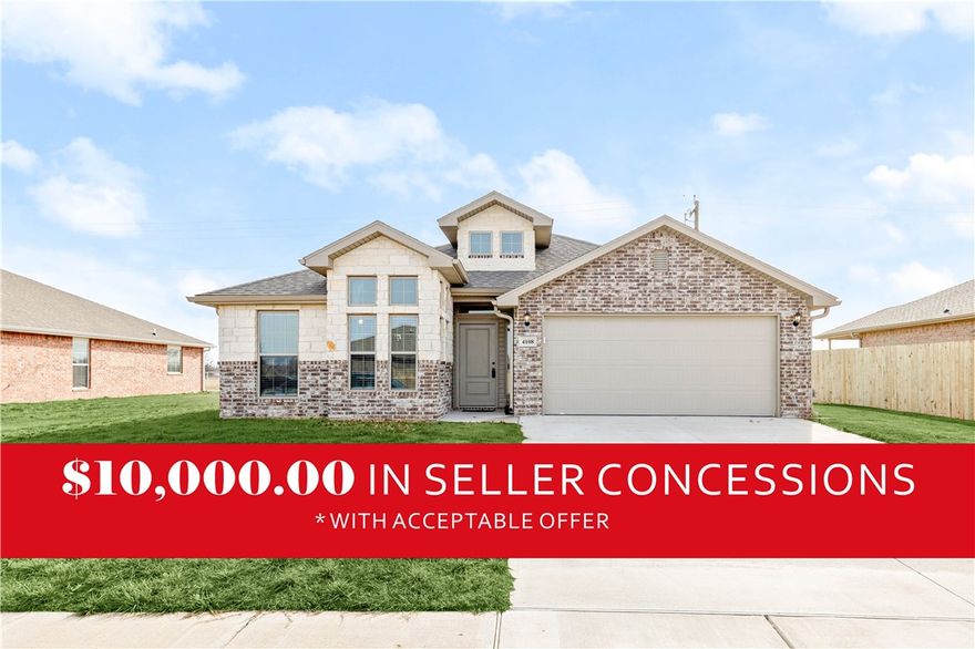 Discover refined living in this 1,763 sq. ft. home, built in 2021 with a focus on style and sophistication.  The open floor plan features soaring ceilings, designer finishes, and sun-filled spaces that flow seamlessly from the modern kitchen to the spacious living and dining areas. The primary suite is a retreat of its own, offering a spa-inspired bath and walk-in closet. Two additional bedrooms provide versatility for guests, a private office, or a creative space. Enjoy a private back porch perfect for relaxing or entertaining. Conveniently located near schools, shopping, and all that Siloam Springs has to offer!