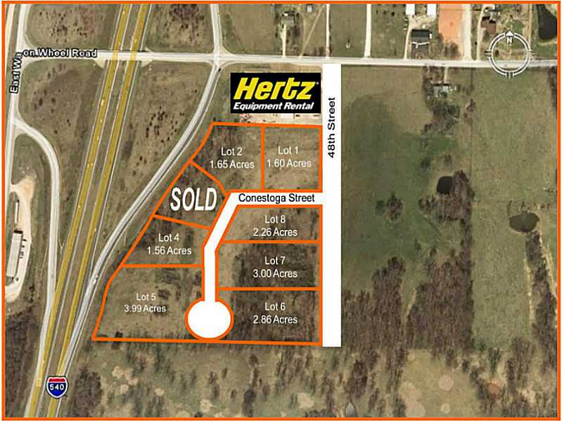 THIS SITE IS STRATEGICALLY LOCATED FOR YOUR BUSINESS, ALLOWING EASY ACCESS TO ALMOST ANY LOCATION IN BENTON OR WASHINGTON COUNTIES! LOCATED ON THE SE CORNER OF the I-540 & WAGON WHEEL RD intersection IN NORTH SPRINGDALE.