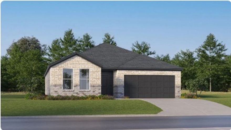 The Nash — a thoughtfully designed single-story home that delivers modern comfort with a  functional layout. Featuring 3 bedrooms and 2 bathrooms, this new construction home is ideal for both everyday living and effortless entertaining. Step into a bright, open-concept living space where the kitchen, dining area, and family room flow seamlessly together. The kitchen is a standout with sleek quartz countertops, stainless steel appliances, and ample cabinetry, creating a stylish and practical hub of the home.  Privately situated at the rear of the home, the owner’s suite provides a peaceful retreat with a well-appointed en-suite bathroom and a generous walk-in closet. Two additional bedrooms are located toward the front of the home, each with convenient access to a full bathroom—perfect for family members or overnight guests. A 2 car garage adds convenience and extra storage. With its clean design, high-end finishes, and efficient use of space, The Nash offers the perfect blend of simplicity and sophistication.
