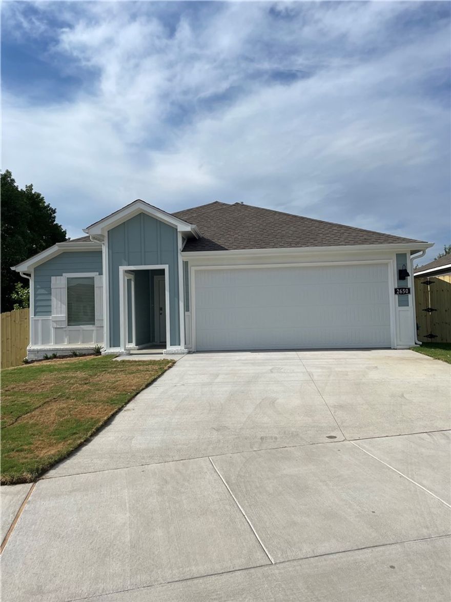 Welcome to your new home! This stunning 1,291 sq ft, 3-bedroom, 2-bathroom with a flex room rental is a newer build, offering modern living at its finest. Step inside to find a spacious, open-concept layout filled with natural light, perfect for both relaxing and entertaining. The kitchen is a chef's dream, featuring luxurious quartz countertops, ample cabinet space, and state-of-the-art stainless-steel appliances. Each bedroom provides a cozy retreat with plenty of closet space, while the bathrooms boast elegant fixtures and finishes.