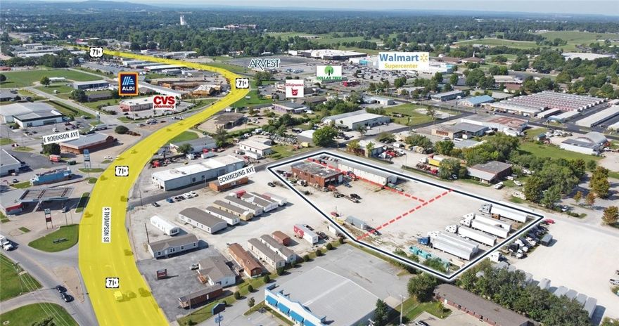 This hard-to-find industrial/land opportunity includes 2 warehouses totaling 11,126 SF and an additional 0.93 acre parcel. 

The two warehouse buildings are currently fully occupied; however, 1010 Schmieding is leased on a month-to-month basis & could be occupiable within 30 days of closing, making this opportunity fit for an owner/user. 

The additional parcel is currently leased to various users for truck/trailer parking on a month-to-month basis.

1000 Schmieding
This 5,126 SF building has 2 separate units and is currently 100% occupied.

1010 Schmieding
Currently leased on a month-to-month basis, this building could be occupied by an owner-user or re-leased to a new tenant at fair marketing value.

North Lot: 0.93 Acres
In its current state, the additional parcel has 21 truck stalls currently leased on a monthly basis. Historically, these truck stalls have seen consistent occupancy with little to no maintenance. Current gross parking income: $21,600/year.