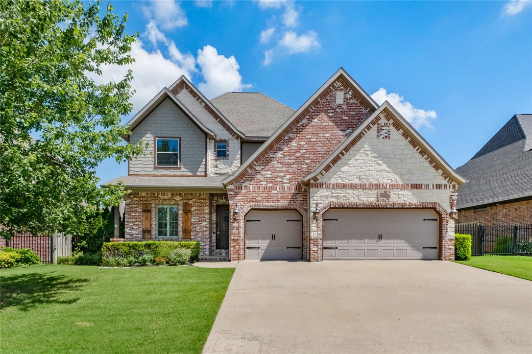 Welcome to 6503 Hearth Bay, where comfort meets convenience in one of Rogers’ most desirable locations and zoned for top Bentonville schools! Ideally situated near Pinnacle Hills Promenade, Mt. Hebron Park, and some of the area’s best shopping and dining, this home offers a lifestyle of ease and accessibility. This beautifully maintained property with 5 bedrooms, Office, and a media room, is packed with upgrades including a full-yard sprinkler system, central vacuum, and an in-garage tornado shelter for peace of mind. The garage also features extensive overhead storage, a built-in tool bench, and room to organize everything with ease. Step outside to your private backyard oasis complete with a built-in fire pit—perfect for cozy nights under the stars. Thoughtfully designed for both functionality and relaxation, this home blends modern features with everyday luxury. Whether you're entertaining or enjoying quiet evenings at home, this amazing home offers it all in an unbeatable spot minutes from Razorback Greenway!