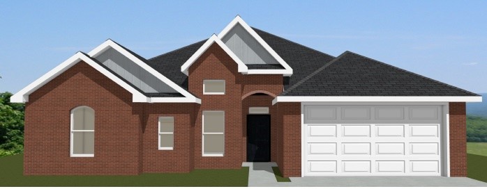 Seller will pay for $5,000 closing costs with $3000 preferred lender credit. Buyers must use the seller's preferred lender to take advantage of these incentives. The seller will pay up to $5,000 in closing costs with the buyer's lender of choice. This one level, split floor plan has 4 bedrooms, 2 bathrooms and it's in a great location. The kitchen's custom cabinets, granite countertops, and stainless steel appliances are just a few fantastic things about this home. Also, it comes with a fence, gutters, and a covered patio! The house is still under construction. Pictures are not of the actual home, but similar plan and finish. Taxes are based on land only. Use 8601 N. Vaughn Rd, Centerton for directions.