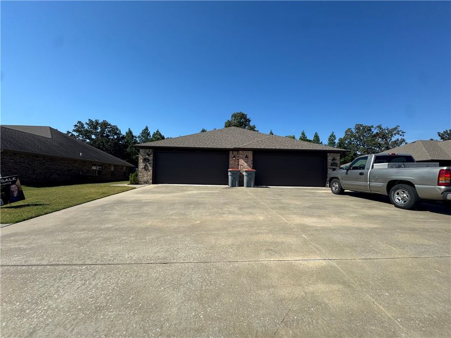 Fantastic investment opportunity in Barling! This well-maintained duplex offers two spacious units, each featuring 3 bedrooms, 2 full baths, and a 2-car garage. Each side is just over 1,350 sq. ft., providing comfortable living space with an open floor plan and modern finishes. Ideal for owner-occupants looking to live in one side and rent the other, or for investors seeking strong rental income potential. Conveniently located near schools, shopping, and Fort Smith amenities.

More photos coming soon
