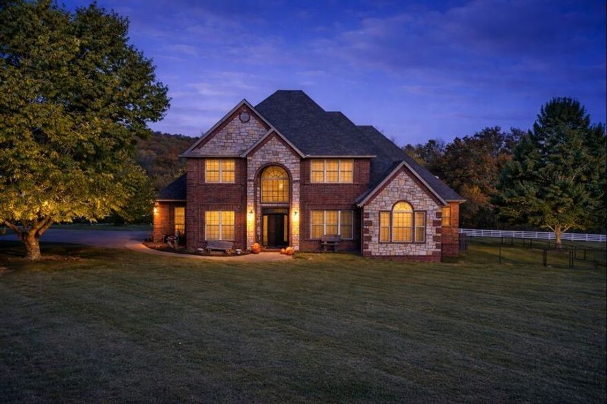 Tucked away on 2.5 serene acres just outside Fayetteville, this versatile property combines privacy, space, and convenience. The main home features an open, inviting layout with five bedrooms, generous living areas, and a thoughtful flow perfect for daily living or entertaining. Natural light fills the space, while views of the surrounding acreage create a peaceful, secluded feel. A fully equipped accessory dwelling unit adds flexibility for multi-generational living, long-term guests, a home office, or rental income. Recent updates, including a paved driveway and system improvements, bring added peace of mind. Outdoors, enjoy gardening, animals, or quiet evenings under the stars. Offering a unique blend of freedom, functionality, and Fayetteville proximity, this property delivers a lifestyle rarely found in typical subdivisions.