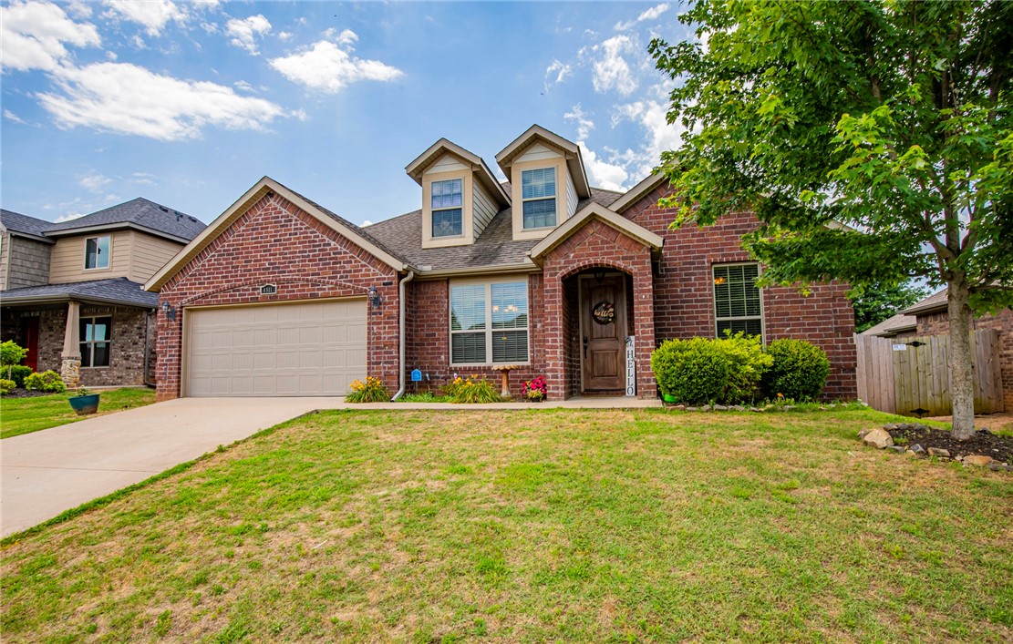 Rolling Acres beauty just listed! This location can't be beat in the heart of Bentonville, close to everything! Zoned for highly desired schools to include Willowbrook Elementary, Creekside Middle, Grimsley Jr High, and Bentonville West. This beautiful 2014 built home offers 3 large downstairs bedrooms plus office at the front of the home for privacy. Large multipurpose Bonus Room upstairs with closet. Currently being used as a bedroom for 3 boys. So many possibilities for this space! Home offers a nice sized covered outdoor patio for comfort and relaxation. Community has a pool, playground, green space for kids to play, and even a creek! Family friendly, community oriented neighborhood that you won't regret!