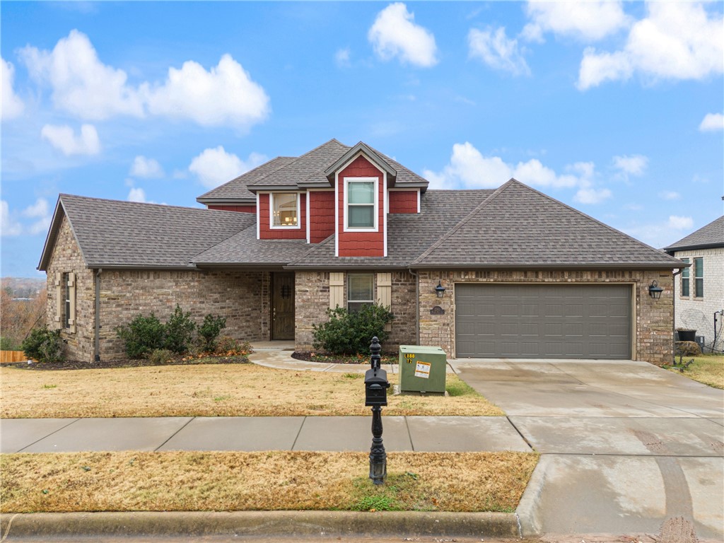 Beautiful home tucked away in the serene mountains of Fayetteville. Spacious 4 bedrooms, 3 bathrooms, and a 2-car garage. Expansive living room, open-concept kitchen, and dining space, featuring custom cabinets, quartz countertops, and a generous deck, among other great amenities. Great location, close to all NWA has to offer!