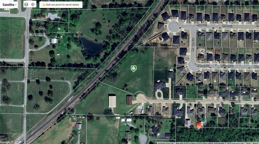 3.11 cleared acres with on site utilities. Ready to build.