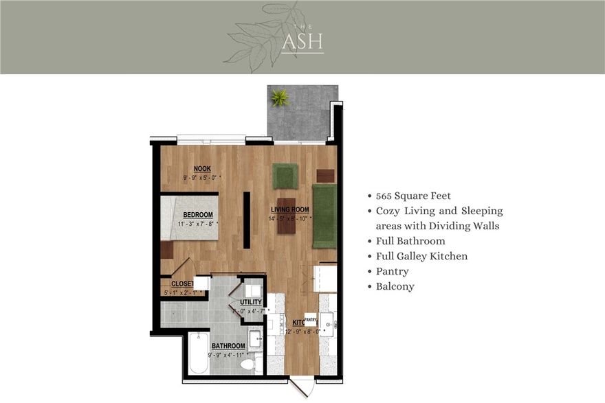 SOLD BEFORE PRINT!! The Ash studio floor plan is perfect for those looking for a cozy, low-maintenance living space. With a modern open-concept design, the studio maximizes its minimal space and functionality, offering a comfortable and stylish home.

Medlin Park offers exceptional on-site amenities: a clubhouse with café area, refreshing pool, dog park, scenic fishing pond, and pickleball courts. Ideally located in southeast Bentonville, with easy access from I-49, residents will have direct access to the Greenway for walking & biking. Close to major employers like Northwest Medical and the new Walmart campus, as well as nearby attractions like Horsebarn Park, The Momentary, and downtown shopping and dining. Medlin Park combines convenience and lifestyle in a vibrant community!