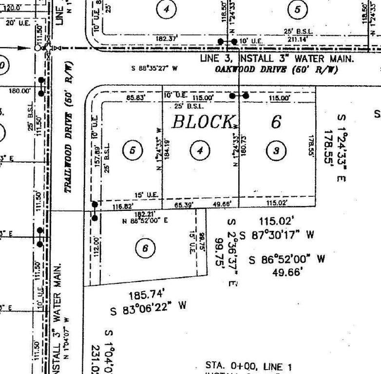 Nice building lot with all utilities in Bergman School District