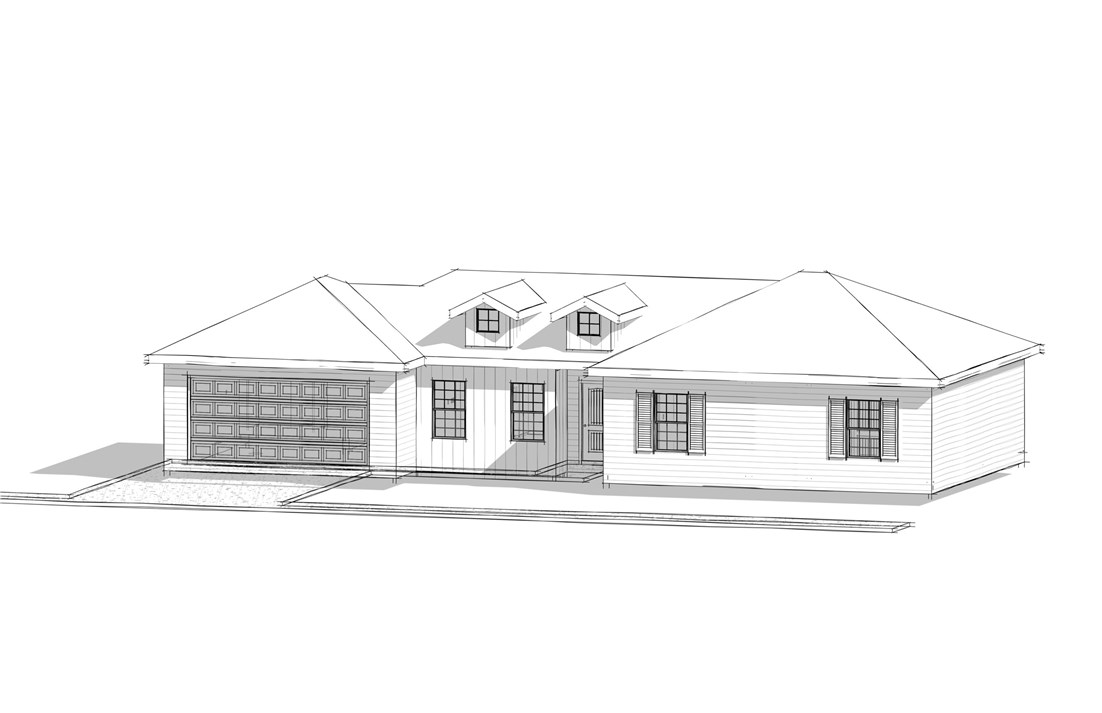 This floor plan offers a beautiful wide-open kitchen and living space to gather with friends and family. Enjoy the privacy of a secluded master suite and a sizable walk-in closet. This 3 bedroom, 2 bathroom plan is the definition of affordable luxury, with a modern design that suits a busy and active lifestyle.
Taxes subject to change based on new construction.