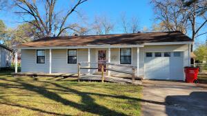 NEW LISTING! 3 Bedroom 1.5 Bathroom with large yard and close to shopping. Updated kitchen, New Heat and Air unit installed a few years ago, New roof approximately 6 years ago, storage building with electric and a 1 car garage.