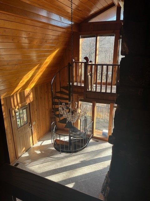 This one of a kind custom home has never before seen the market. Ten minutes from the university and the first property being outside of city limits this is the perfect spot for any outdoorsy and working family. The home has held one single owner, and has many unique qualities. As we strongly request that the virtual tour is viewed. The property sits on seven acres of versatile foliage, isolated in between two scenic creeks and a bridge. Including a circle drive, three car garage, a large outdoor patio for a spa/hot tub, and wrap around deck as well as two upper level balconies. Separate from the home on property does include a fully functioning mother in law suite and/or highly profitable AIRBNB apartment above the garage.