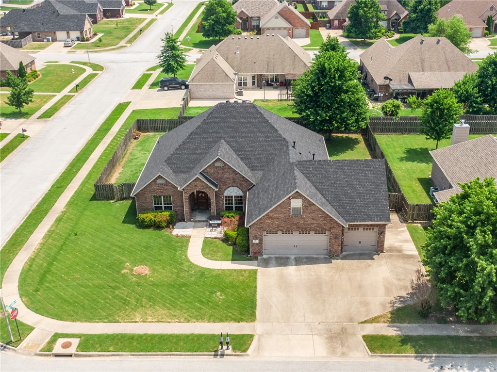 This gorgeous remodeled home sits on a large corner lot in a highly sought after location. This home boasts an open floorplan with a brand new kitchen, a built in pantry and coffee bar. With 5 bedrooms and 4 bathrooms, you will have all of the space one could ask for. There is a large office at the front of the home for remote working. The upstairs room is being used as a bonus space. New roof replaced in May 2021, Main HVAC unit has been replaced in 2019, Water heater has been replaced in 2020. Home has an irrigation system in the front and the back yard. Walking distance to elementary school nearby. Schedule your showings immediately! You do not want to miss out on this home that has it all!