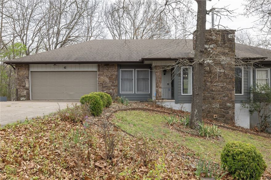 This home is located in amazing proximity to the best of Bella Vista: 500' from the Landline Bike Trail, .6 mile from the London Park Boat Ramp on Lake Windsor, and less than a mile to both the Kingsdale Pool, Tennis, and Recreation Area and the nearest golf course.  This 3 bedroom, 2.5 bath home has 2,159sf of heated and cooled space, and another 1,122sf of partially finished basement that includes a small storm shelter area and a heated 420sf workshop. There is massive opportunity for storage, a separate living area, an office, craft room, or whatever you wish to create in that space.  Complete with outdoor living that includes a large .33 acre lot, a covered deck, 400sf patio, and big backyard. Schedule your showing soon!