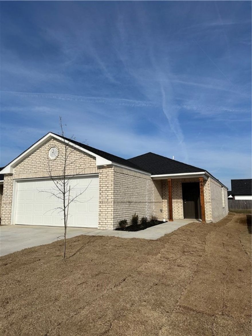 The lovely Somerville is rich with curb appeal with its welcoming front porch and gorgeous front yard landscaping. This open floorplan features 3 bedrooms, 2 bathrooms, and a spacious living room. Enjoy an open dining area, and a charming kitchen conveniently designed for hosting and entertaining. The beautiful back covered patio is great for relaxing. Learn more about this home today! *Photos are of similar model.