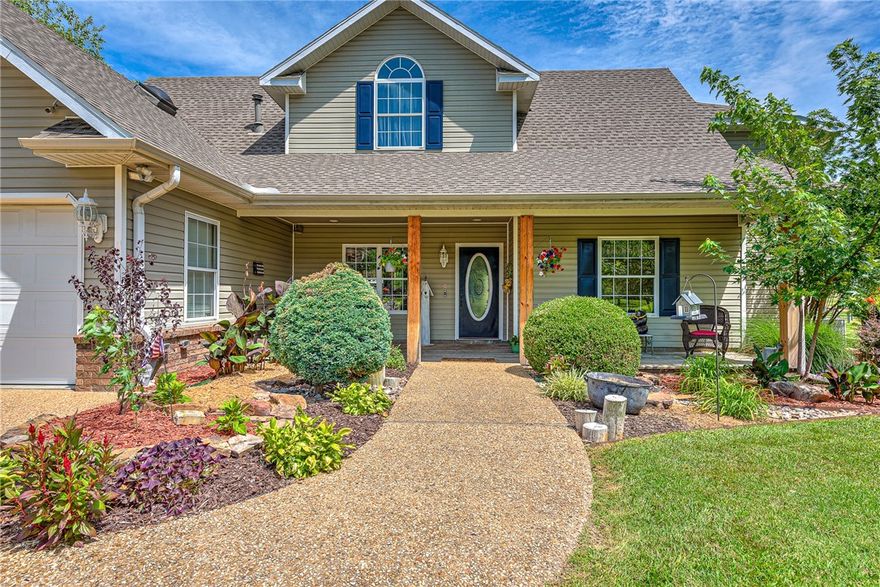 Nestled in a picturesque setting just outside of Springdale, this exceptional home was meticulously crafted by a builder for personal use in 1995. Immerse yourself in the beauty of nature w/ close proximity to Beaver Lake, Sonora, & the East side of Springdale. This house is a true embodiment of the builder's dream home, featuring all the desired amenities. Inside, you will be enchanted by the grandeur of 5 beds, 4 baths, & 3,744 sqft of living space. Equestrian enthusiasts will be thrilled w/ the horse barn, boasting 3 stalls, hay storage, a tack room, & workroom—a perfect haven for horses & their caretakers. Picture eating s’mores and telling stories by the fireside. Practice your aim at the target field, & enjoy endless outdoor play on the 13 stunning acres. The property adjoins a peaceful cattle farm that won’t be developed, ensuring uninterrupted tranquility for many years to come. Don't let this opportunity slip away! Please refer to MLS#1255848 & 1255864.