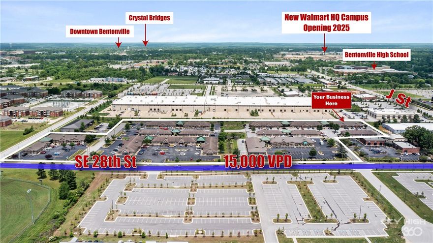 +/- 3,900 SF office space available for lease in Oak Trace Office Park in Bentonville. The suite offers 16
private offices, dedicated conference rooms, a waiting room, four private restrooms, two kitchen/breakroom, and several rooms that can be used for storage, offices, or patient rooms. It is a
turnkey option that works well for growing businesses, or companies seeking a satellite location near
key Bentonville amenities. Electric, gas, water, landscaping, trash service, and parking lot maintenance are provided and cared for by the landlord and property management. Tenants have access to ample on site parking and may place signage on the building and the street side marquee. Oak Trace is only five minutes from downtown Bentonville and the new Walmart Home Office, and only 15 minutes from the XNA airport. $80 per 1000SF monthly utility fee.