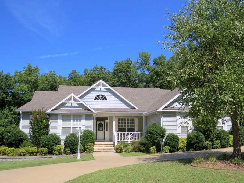 Premier Location! Just inside the Highlands Gate! 3 Bedrooms, 3 Baths plus office on 2 lots. Split bedroom plan with 2 master suites. Island kitchen, with gas stove, convection oven and refrigerator conveys. Bay window breakfast area and formal dining,room. 3 season sunroom, lower level workshop and oversized garage. On sewer! Circle driveway. Lots of storage. Well maintained home. Must see!