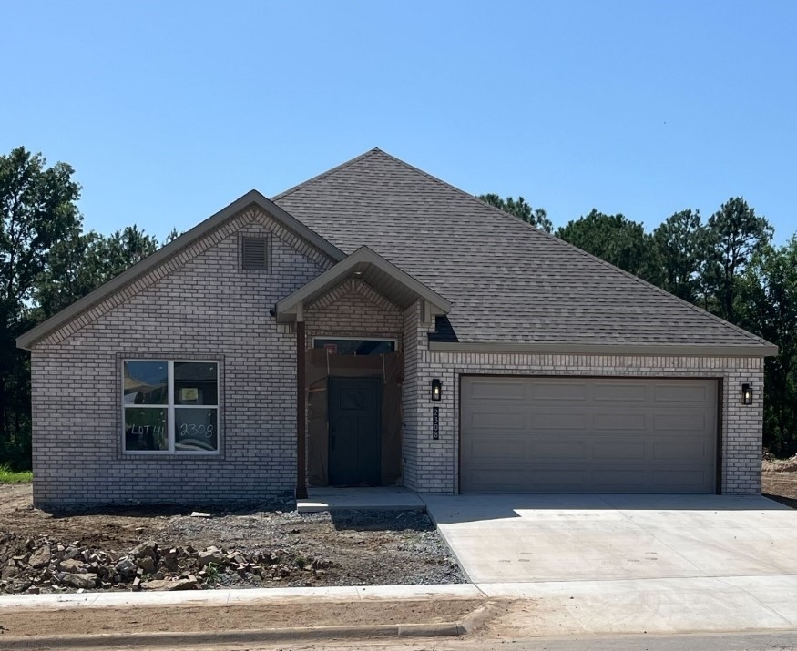 Welcome to Heritage Ranch, Phase 4! This new construction home features 4 spacious bedrooms, 2 bathrooms, and an open kitchen seamlessly flowing into the dining and living areas with a fireplace. Enjoy stylish finishes and amenities, including brick and hardie siding, cedar shutters, full guttering, LED disk lighting with fan and light kits in all bedrooms, a spacious kitchen island with pendant lights, 3cm quartz countertops, a smart thermostat, a Frigidaire Gallery appliance package, and more! This home combines style, comfort, and the convenience of nearby schools, shopping, and other amenities.