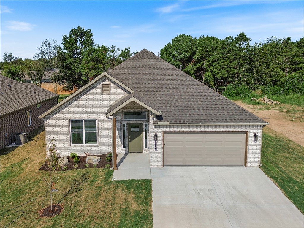 Welcome to Heritage Ranch, Phase 4! This new construction home features 4 spacious bedrooms, 2 bathrooms, and an open kitchen seamlessly flowing into the dining and living areas with a fireplace. Enjoy stylish finishes and amenities, including brick and hardie siding, cedar shutters, full guttering, LED disk lighting with fan and light kits in all bedrooms, a spacious kitchen island with pendant lights, 3cm quartz countertops, a smart thermostat, a Frigidaire Gallery appliance package, and more! This home combines style, comfort, and the convenience of nearby schools, shopping, and other amenities.