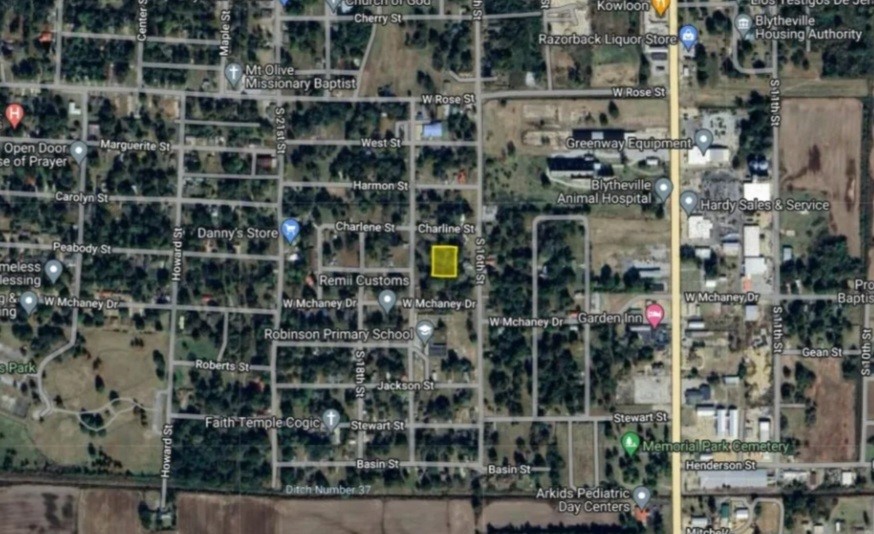 16-15-11 Blytheville Irregular Lot - Land