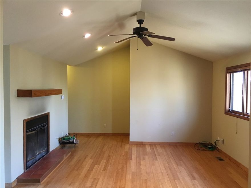 Spacious 2 bedroom 1.5 bath duplex with POOL and TENNIS COURTS.  Very private and located at end of cul-de-sac.  Upstairs includes living room with wood burning fireplace, large back deck.  Kitchen with breakfast nook and hardwood floors throughout.  All appliances included except washer and dryer.  Downstairs includes 2 spacious bedrooms and 1 full bath.  Doors lead to back patio.  Utility located downstairs.  Very nice property!!  Neighborhood pool and tennis courts that tenant will have access to.