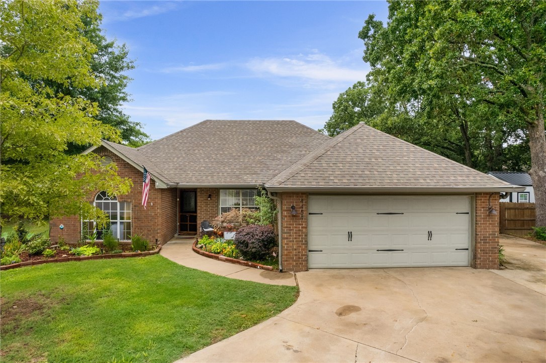 Welcome to your perfect sanctuary in this charming 3-bedroom, 2-bathroom home, situated in a cul-de-sac subdivision.
As you step inside, you're greeted by the grandeur of a cathedral ceiling. The cozy gas fireplace invites you to relax and unwind.
The thoughtful split floor plan provides privacy and convenience, with ample closets throughout the home ensuring you have plenty of storage space.
The kitchen and bathrooms feature modern amenities, including a new tankless hot water heater installed in 2023, ensuring energy efficiency and endless hot water for your comfort.
Step outside to the covered back patio with a charming pergola, perfect for outdoor dining and entertaining. The large, beautifully landscaped backyard boasts mature trees that offer shade and tranquility. The privacy fence provides a secure and secluded space.
Additional features include a 2-car garage and a 12 x 16 storage building, offering ample space for vehicles, tools, and equipment.
Price to Sell! Sold AS IS. Schedule a showing today!