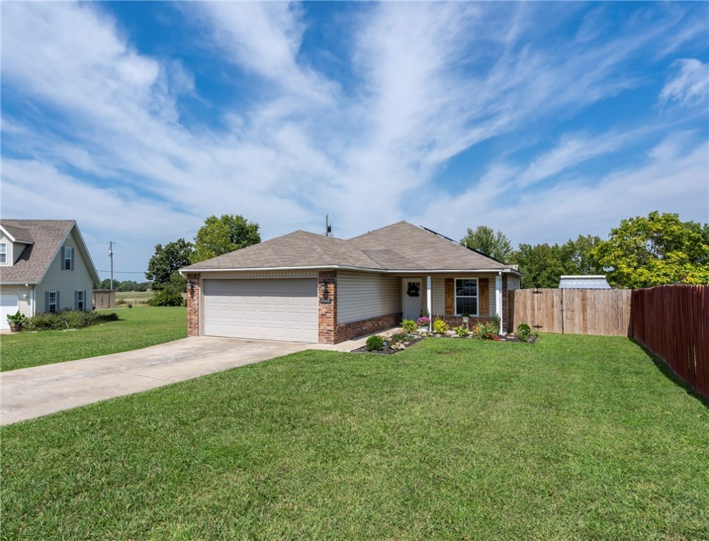 Welcome to 1462 Crestview in Decatur! Located on a cul-de-sac, this home has been extensively updated since the buyer's purchase. Major improvements include solar panels, a new heating and cooling system, and upgrades throughout the interior. The redesigned laundry room now features custom cabinetry and a pocket door for smart use of space. Inside, the open concept living area feels fresh, bright, and perfect for gatherings. Fridge, Washer, Dryer, Playset and Raised Garden Beds to convey.
Living in Decatur, Arkansas offers small-town charm with easy access to all Northwest Arkansas’ shopping, dining, and job opportunities. With so many improvements already made, this move-in ready home is a must-see!