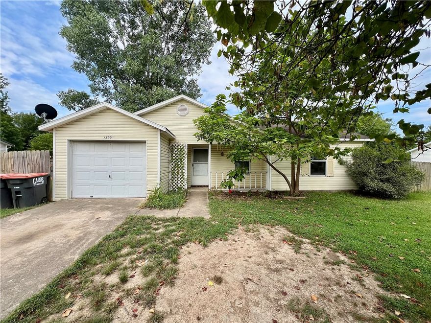 Calling all investors! Don’t miss your opportunity to own this two bedroom, one bath home for under $200,000! Only 15 minutes from Fayetteville, 20 minutes to get to the University of Arkansas. Property is in need of updates and repairs. Sold as is. There’s endless possibilities with this one; it would make a great starter home or add it to your rental portfolio. Listing agent is related to seller.