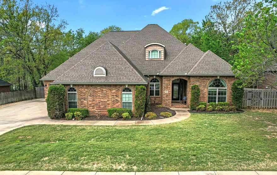 This is the east Fayetteville home you’ve been looking for, located on a quiet street in sought-after school districts. The expansive gourmet kitchen features granite countertops, stainless steel appliances, a large eat-at bar, and not one—but two walk-in pantries! Great flexible floor plan offering 5 bedrooms + office, or 4 bedrooms + office + formal dining room.  All bedrooms but one are conveniently located on the main level. Upstairs, a huge bonus room, bedroom, and full bath. AND there’s storage galore throughout!  Step outside to the covered patio, complete with a fireplace, built-in grill, and surrounded by mature trees. Additional highlights include a 3-car garage, extra driveway parking, and a 30-amp plug (buyer to verify). This well-cared-for home is competitively priced and ready for its next owner—don’t miss this incredible opportunity!