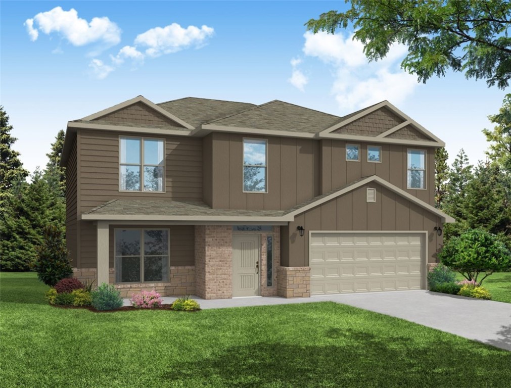 This stately 2,500 square foot home has the same luxurious amenities as our classic floor plans, but now in a two-story home. Boasting 4 spacious bedrooms and 3.5 bathrooms, the 2500-2S offers a cozy family room downstairs, kitchen pantry, and formal dining room; and double vanities in the primary bath. With the option for multiple entertainment spaces, this home is perfect for hosting large crowds.
Taxes subject to change based on new construction.