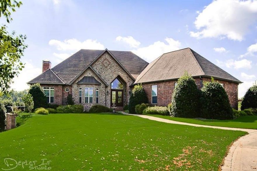 This home has it all! Formal living & dining area with gourmet kitchen, SS appliances, butler's pantry with a freezer and wine cooler. Living area and master suite overlook large in-ground pool and professional landscaping on the estate size corner lot. Downstairs has 3 bedrooms, bonus room, theater room and oversized storage room.