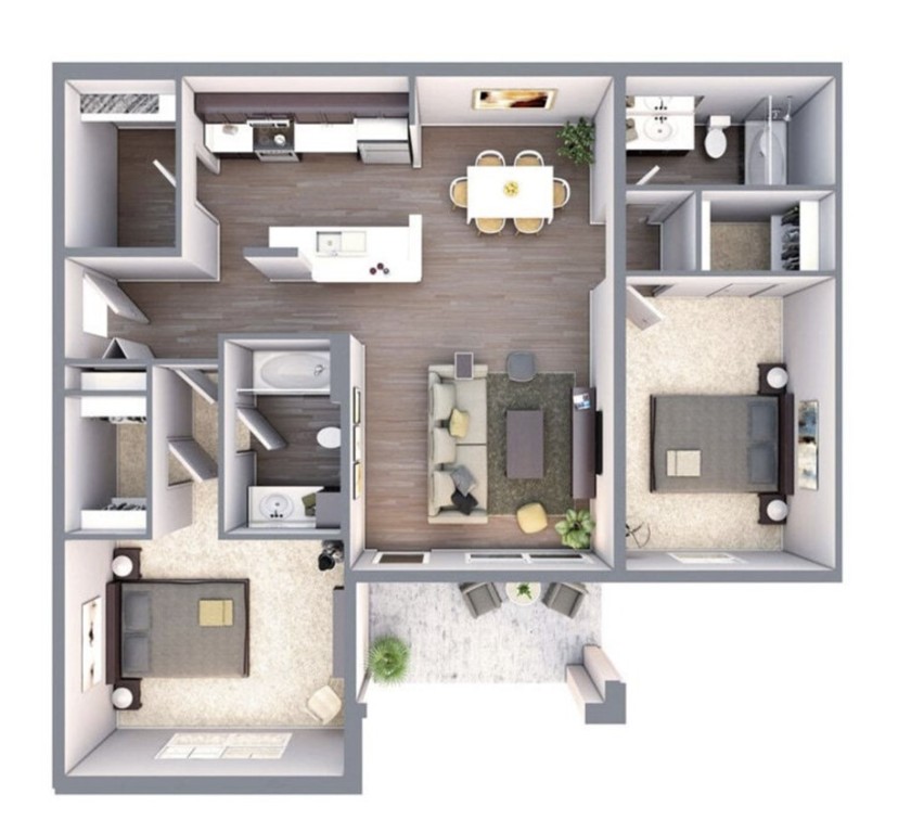 Affordable luxury living in the perfect location. The Maddox in Centerton has a 24/7 private gym, in-ground pool, dog park & dog spa, a gated community and more. Plus if you move in before March 22, you could get one month free rent!